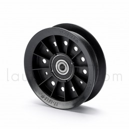 POULIE GALET TENDEUR Ø int 9.5 mm Ø ext 122 Larg 34 mm MURRAY - NOMA