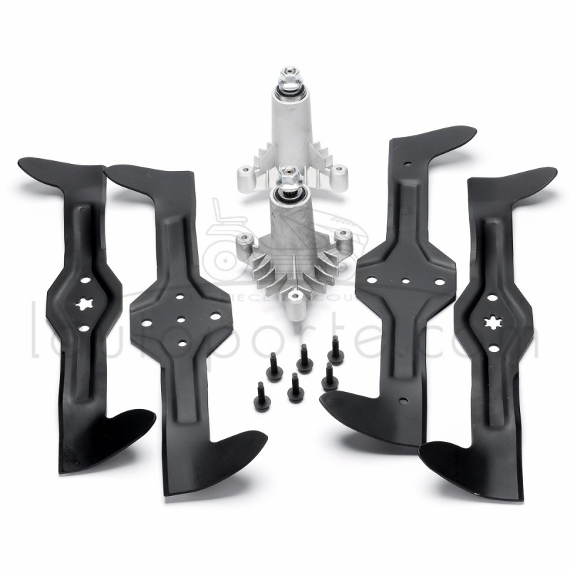 PACK 2 PALIERS 5* & 6* + 4 LAMES 46 cm + VISSERIE HUSQVARNA CTH