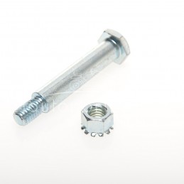 AXE DE ROULETTE Ø 1/2"- 12,7 mm LONG 47 mm hors filetage