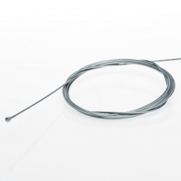 CÂBLE SOUPLE Ø 1,5 mm EMBOUT TONNEAU CYLINDRIQUE L. 2,5 m