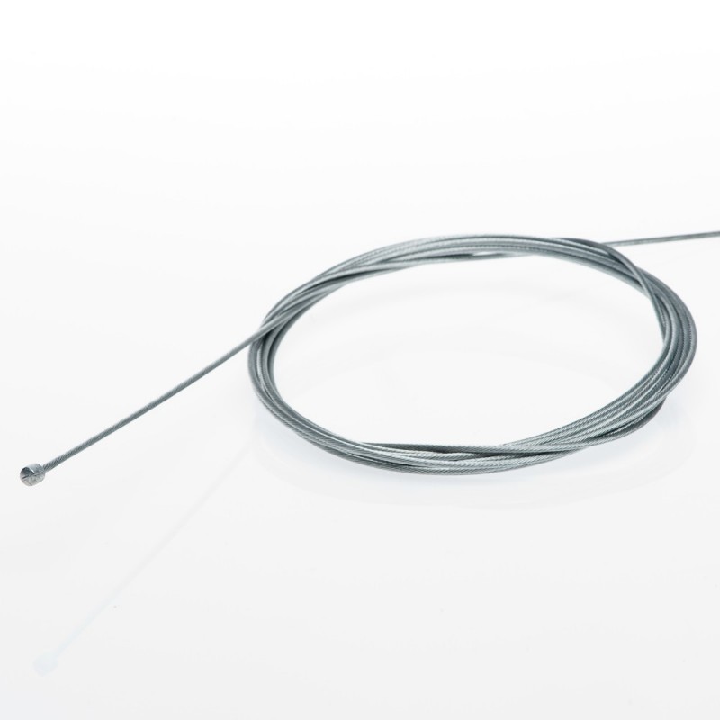 CÂBLE SOUPLE Ø 1,5 mm EMBOUT TONNEAU CYLINDRIQUE L. 2,5 m CÂBLE SOUPLE Ø 1,5 mm EMBOUT TONNEAU CYLINDRIQUE L. 2,5 m