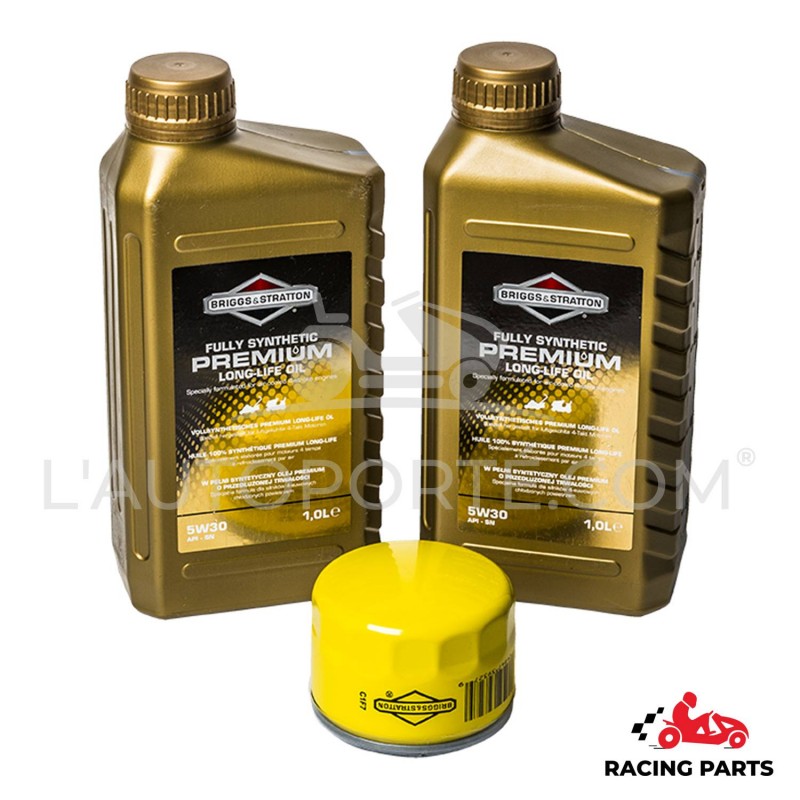 PACK HUILE & FILTRE MOTEUR RACING ORIGINE BRIGGS & STRATTON ® PACK HUILE & FILTRE MOTEUR RACING ORIGINE BRIGGS & STRATTON ®
