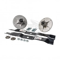 PACK 2 PALIERS + 2 LAMES SOUFFLANTES 51 cm + VISSERIE MURRAY