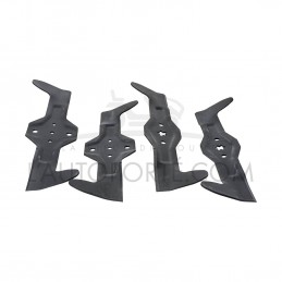 PACK 4 LAMES CROISÉE 5* 46cm ADAPTABLE HUSQVARNA