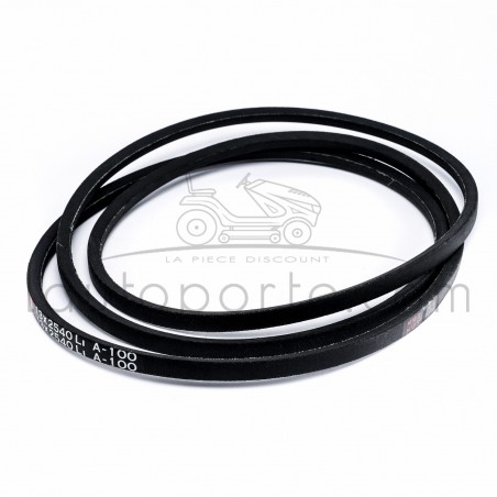 Courroie Lisse Trapézoïdale A57 - Section 13x8mm - Longueur 1500mm