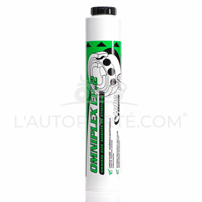 CARTOUCHE GRAISSE LUBE SHUTTLE BLANC MINERVA 400 GR