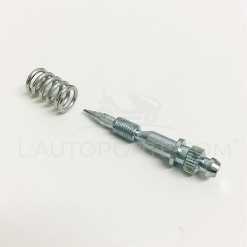 VIS DE RÉGLAGE & RESSORT DE RALENTI GAZ CARBURATEUR NIKKI B&S OHV