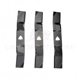 PACK 3 LAMES MULCHING 43 cm PARK 110 COMBI STIGA