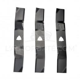 PACK 3 LAMES MULCHING 46,5 cm PARK 125 COMBI STIGA