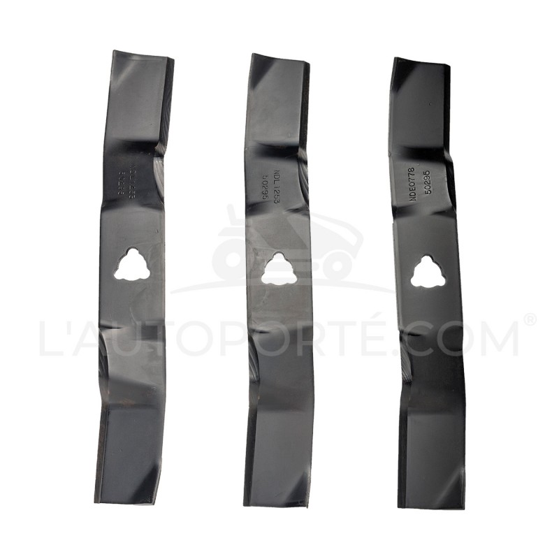 PACK 3 LAMES MULCHING 46,5 cm PARK 125 COMBI STIGA PACK 3 LAMES MULCHING 46,5 cm PARK 125 COMBI STIGA