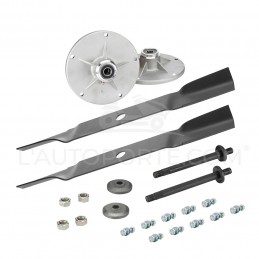 PACK 2 PALIERS + 2 LAMES SOUFFLANTES 54 cm + VISSERIE MURRAY