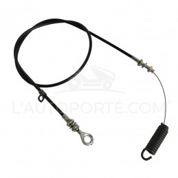 CÂBLE COMMANDE EMBRAYAGE LAMES AVEC TENDEUR CÂBLE COUPE 92 CM MTD