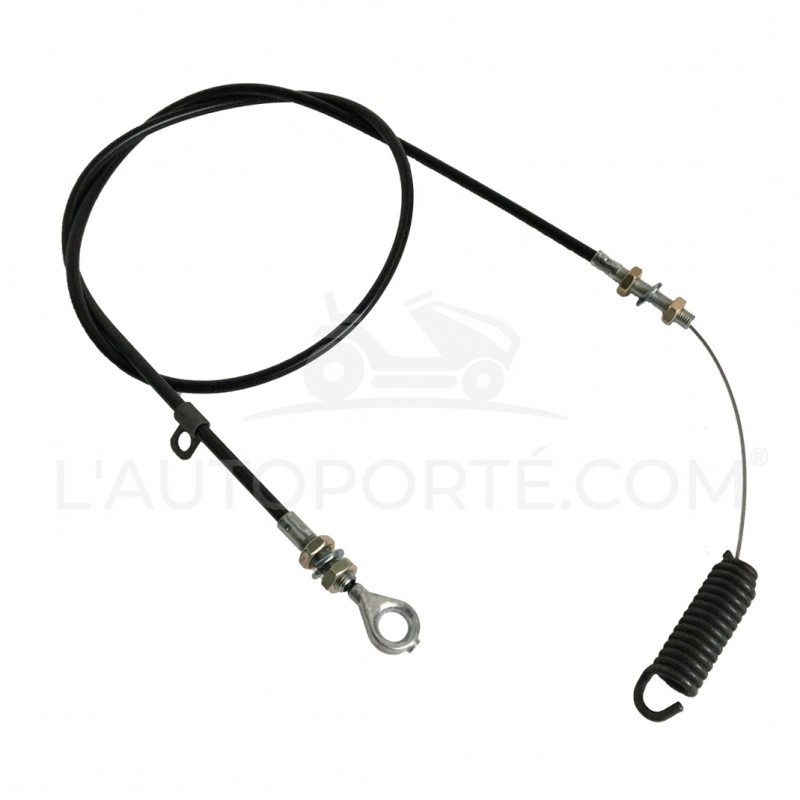 CÂBLE COMMANDE EMBRAYAGE LAMES AVEC TENDEUR CÂBLE COUPE 92 CM MTD