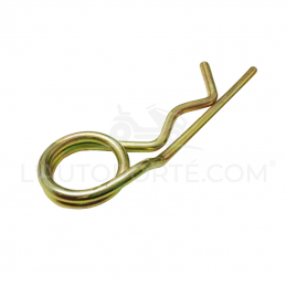 GOUPILLE BETA Ø 2 mm x L 55 mm ACIER ZINGUÉ AVEC ANNEAU