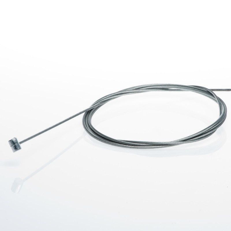 CÂBLE SOUPLE Ø 2,5 mm EMBOUT TONNEAU CYLINDRIQUE L. 2,5m CÂBLE SOUPLE Ø 2,5 mm EMBOUT TONNEAU CYLINDRIQUE L. 2,5m