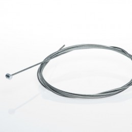 CÂBLE SOUPLE Ø 2,5 mm EMBOUT TONNEAU CYLINDRIQUE L. 2,5 m