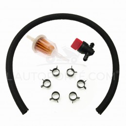 PACK ESSENCE : 1 FILTRE UNIVERSEL + 1 ROBINET + 1 DURITE 50 CM + 6 COLLIERS
