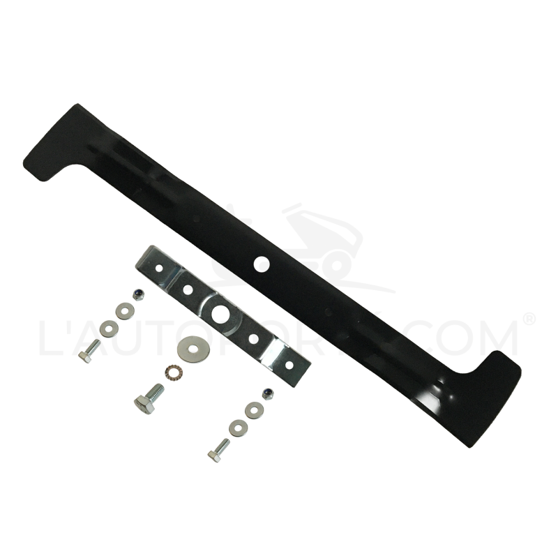 PACK LAME MULCHING SOUFFLANTE 63 cm + SUPPORT CASTELGARDEN EL63