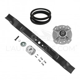 PACK PALIER + LAME 66 cm + COURROIE + VISSERIE CASTELGARDEN RIDER MJ66