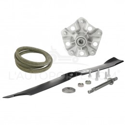 PACK PALIER + LAME SOUFFLANTE 76 cm + COURROIE + VISSERIE RIDER MURRAY