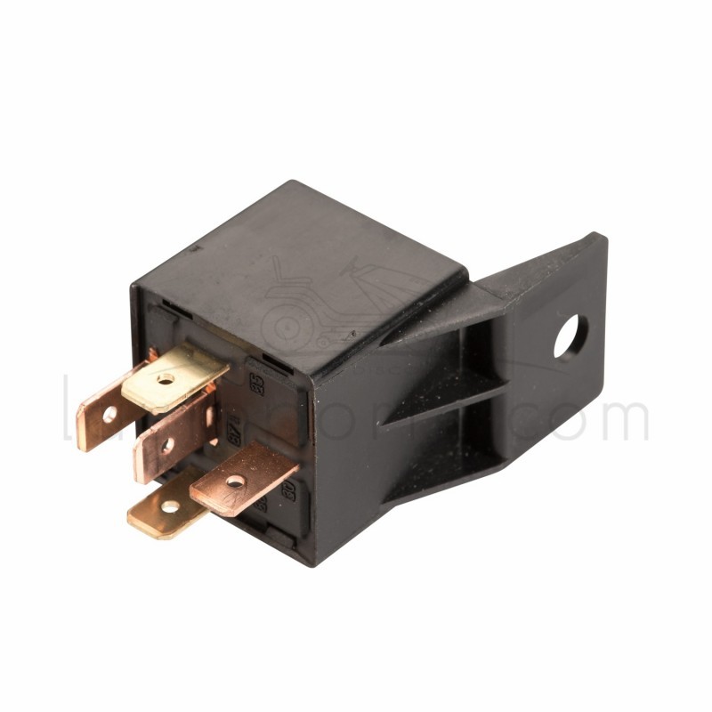 RELAIS 12V - 5 BORNES COSSES PLATES HUSQVARNA TRACTEUR TONDEUSE
