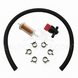 PACK ESSENCE : 1 FILTRE VANGUARD + 1 ROBINET + 1 DURITE 50 CM + 6 COLLIERS