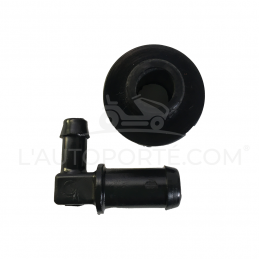 RACCORD COUDÉ & JOINT CAOUTCHOUC ÉTANCHÉITÉ POUR RÉSERVOIR ESSENCE RACCORD COUDÉ & JOINT CAOUTCHOUC ÉTANCHÉITÉ POUR RÉSERVOIR ESSENCE